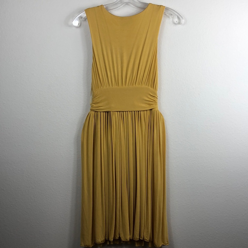 Just Cavalli Short Cocktail Dress Yellow 40 Small - Picture 8 of 9